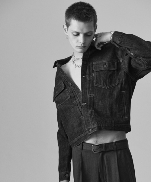 glamb（グラム） デニムジャケット gジャン Blue Noise Denim Jacket