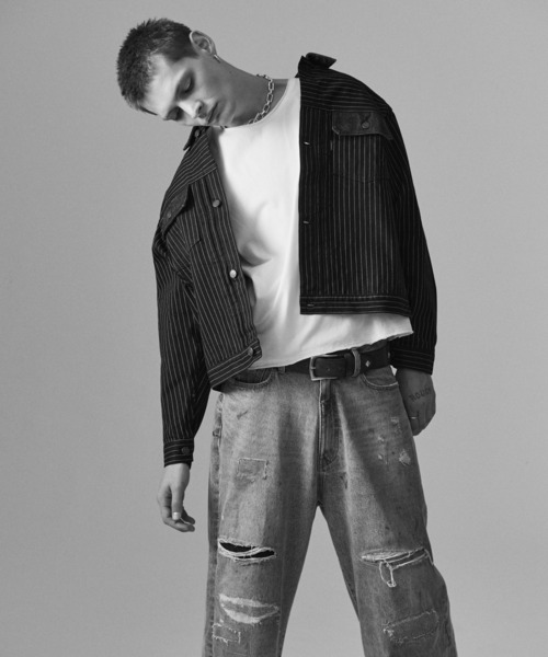 glamb（グラム） デニムジャケット gジャン Blue Noise Denim Jacket