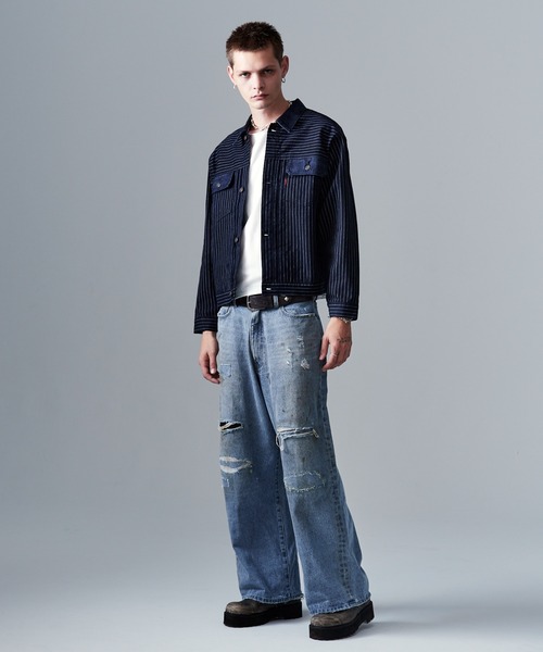 glamb（グラム） デニムジャケット gジャン Blue Noise Denim Jacket