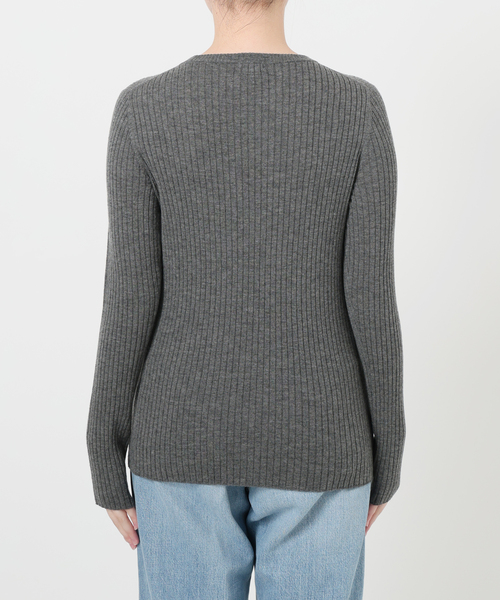 IENA（イエナ） ニット セーター 「追加」イタリア ヤーン RIB クルー