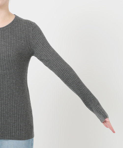 IENA イタリア ヤーン RIB クループルオーバー IENA｜《追加》イタリア ヤーン RIB クループルオーバー | Rakuten