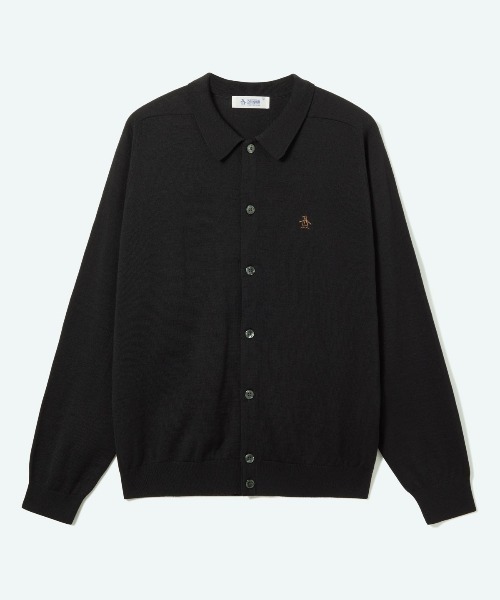 penguin BY MUNSINGWEAR - ジレー SADDLE SHOULDER POLO CARDIGAN 編み物 ゴルフ御召しもの メンズ