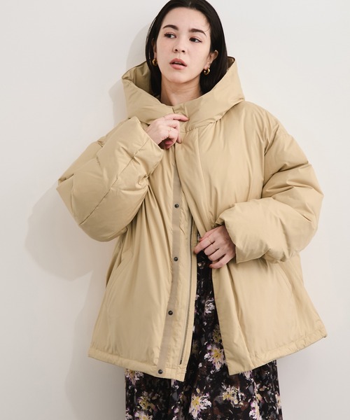 LE CERCLE par rope' ダウンコート ダウンジャケット コクーンダウン