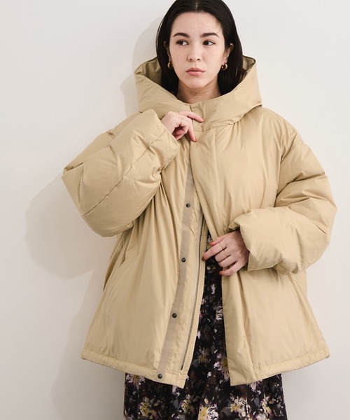 LE CERCLE par rope' ダウンコート ダウンジャケット コクーンダウン