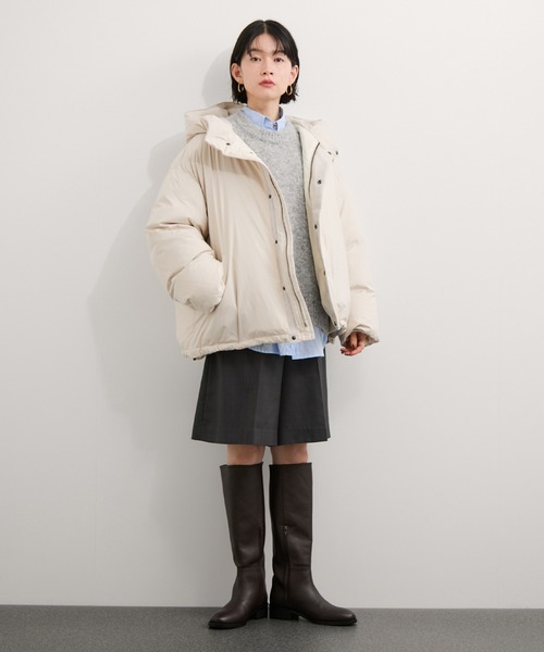 LE CERCLE par rope' ダウンコート ダウンジャケット コクーンダウン