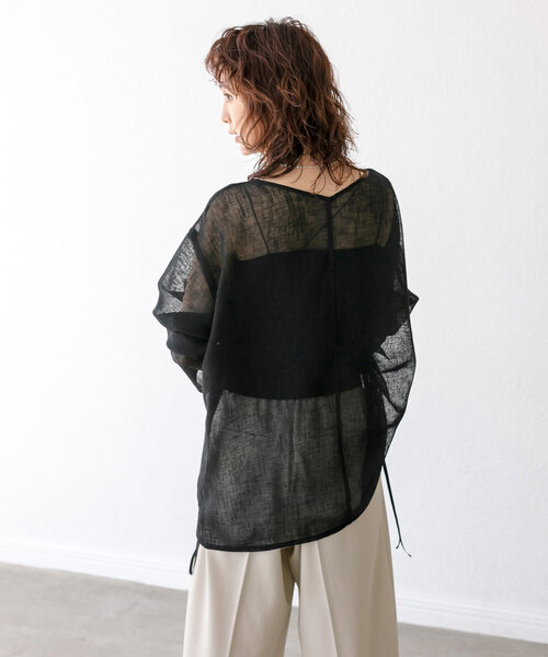 「RIVE DROITE」 長袖ブラウス FREE グレー レディース_画像9