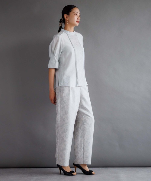 「RAW FUDGE」 半袖ブラウス M イエロー レディース_画像6