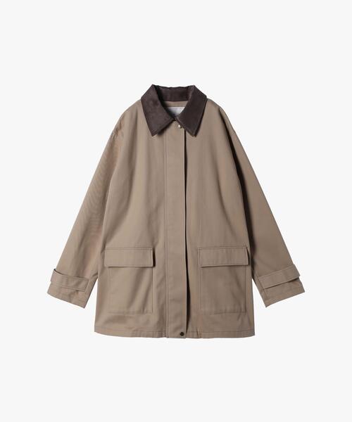To b. by agnes ミリタリージャケット モッズコート ピーチツイル