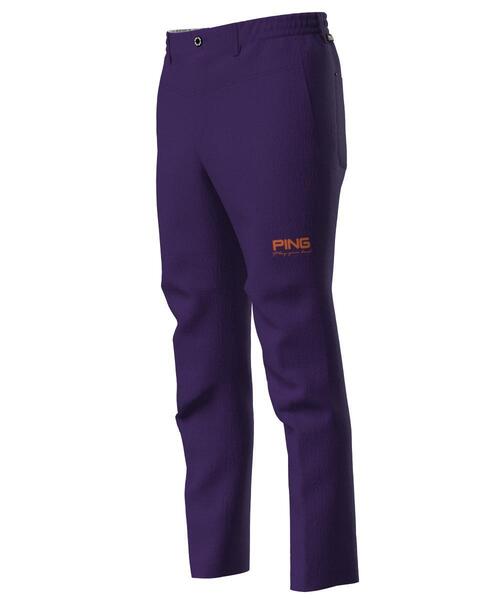 【パープル】全方向ストレッチ コーデュラテーパードパンツ <PERFORMANCE> (MENS) パープル】全方向ストレッチ コーデュラテーパードパンツ <PERFORMANCE