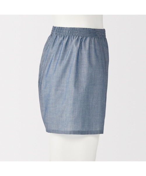 無印良品（MUJI） トランクス 紳士 なめらか 前開きトランクス