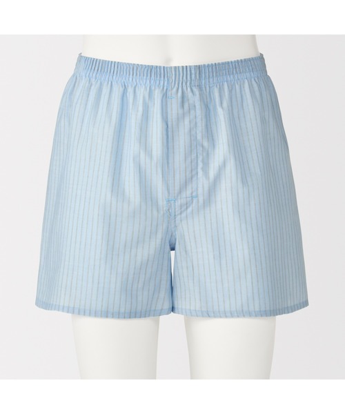 無印良品（MUJI） トランクス 紳士 なめらか 前開きトランクス