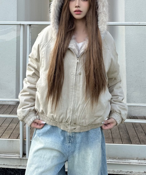 Songe ブルゾン アウター マウンテンカービングワークジャケット