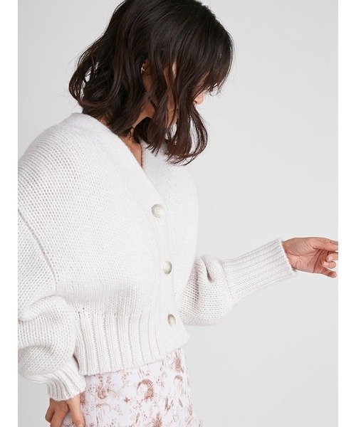 SNIDEL  ベージュ カーディガンとドレス セット SNIDEL（スナイデル） ニットカーディガン FREE ベージュ レディース