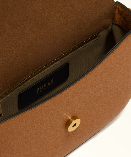 極美品★FURLA フルラ★AMICA クロスボディバッグ（ブラウン） FURLA（フルラ）の「FURLA AMICA S CROSSBODY（ショルダーバッグ