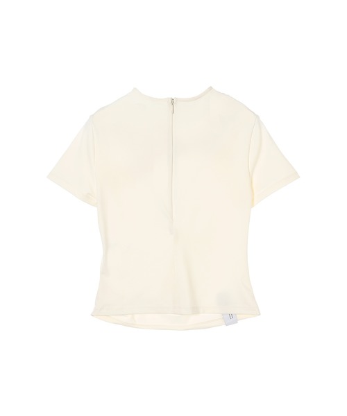 tシャツ rokh TWISTED KNOT HALF SLEEVE TOP R0CA304 レディースの画像