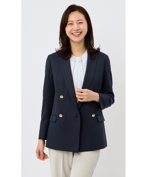 AOYAMA ジャケット テーラードジャケット 「紺ブレ／ONOFF活躍」4