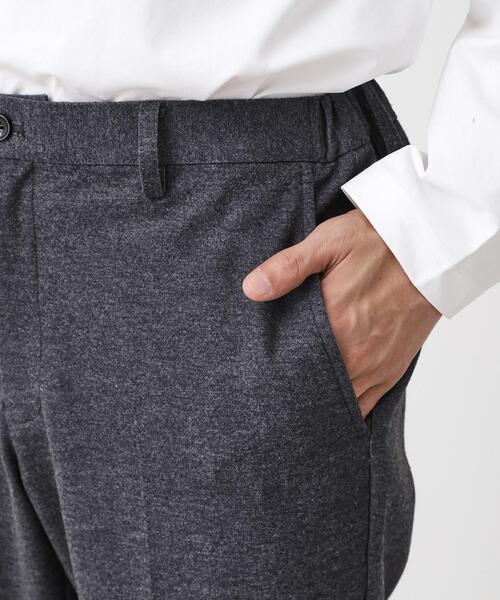 値下げ不可　管理⑦【開封し検品済】1点　フィットリムーブ　スモーキーグレーL THE SHOP TK パンツ 起毛TRジャージスラックス「洗濯機OK／ストレッチ