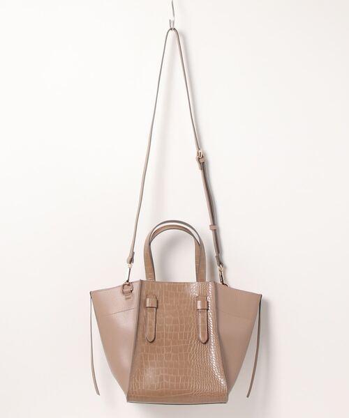 「COOCO」 2WAYバッグ 9 ベージュ レディース_画像2