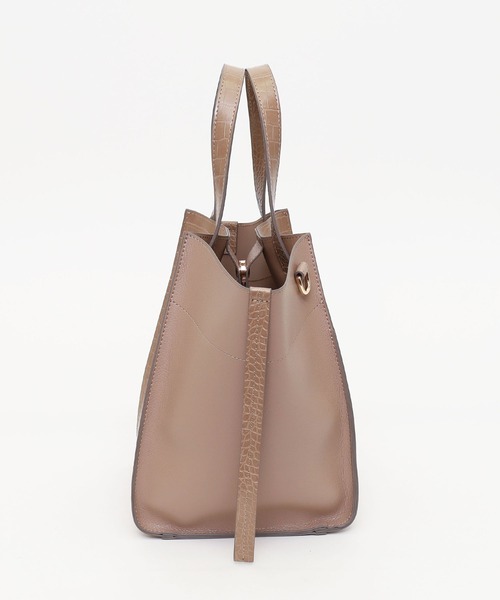「COOCO」 2WAYバッグ 9 ベージュ レディース_画像7