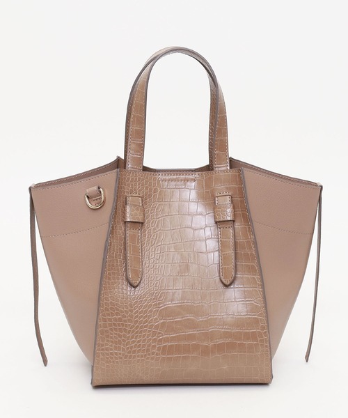 「COOCO」 2WAYバッグ 9 ベージュ レディース_画像8