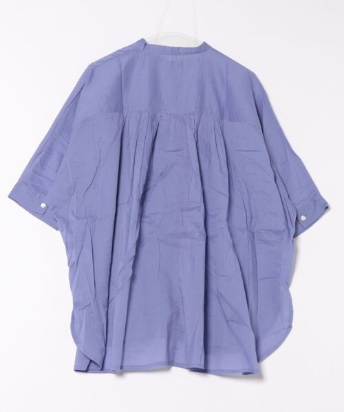 「Bou Jeloud」 半袖ブラウス 38 チャコールグレー レディース_画像2