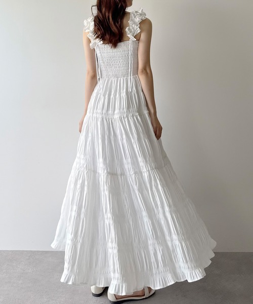 「mipiarl」 キャミソールワンピース MEDIUM ブラック レディース_画像9