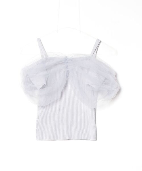 「RESEXXY」 半袖ニット FREE ブルー レディース_画像2