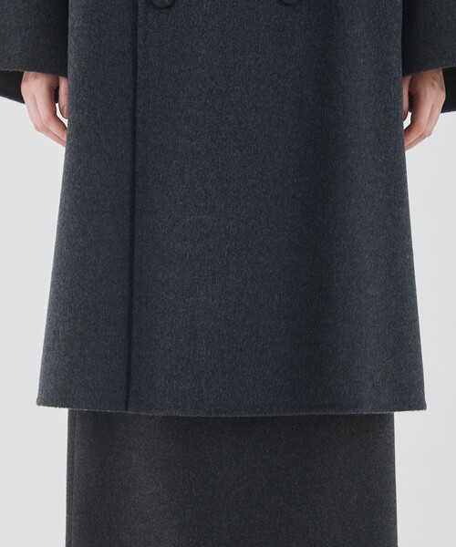GALERIE VIE（ギャルリー ヴィー） ノーカラーコート FREE グレー
