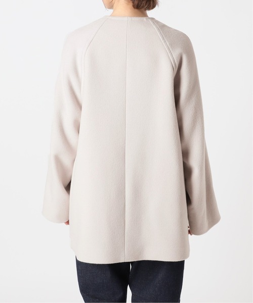 SLOBE IENA（スローブイエナ） ノーカラーコート 36 キャメル