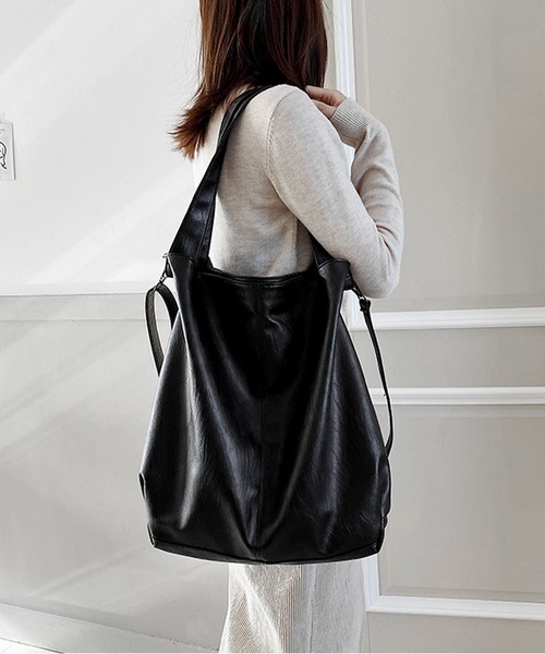 「JOHNNY WOLF」 2WAYバッグ FREE ブラック メンズ_画像2