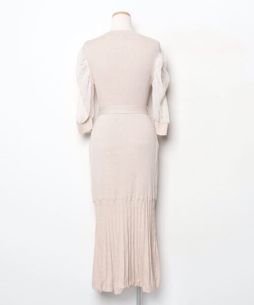 「dazzlin」 ニットワンピース FREE ベージュ レディース_画像2