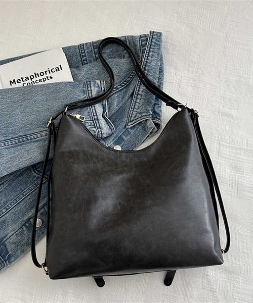 「JOHNNY WOLF」 2WAYバッグ FREE ブラック メンズ_画像5