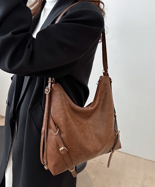 「JOHNNY WOLF」 2WAYバッグ FREE ブラック メンズ_画像8