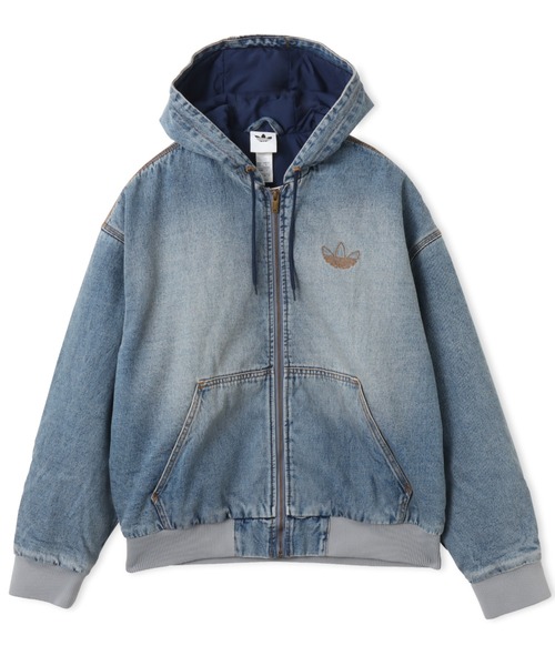 adidas（アディダス） コート ジャケット adidas DENIM PADDED JACKET