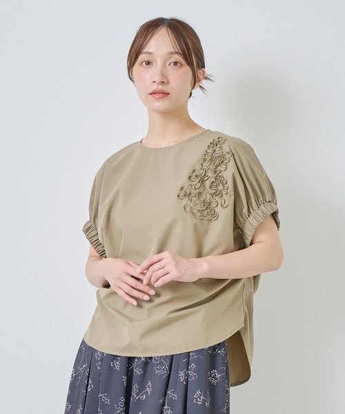 Kelen（ケレン） ブラウス シャツ 「KELEN / ケレン」コード刺繍