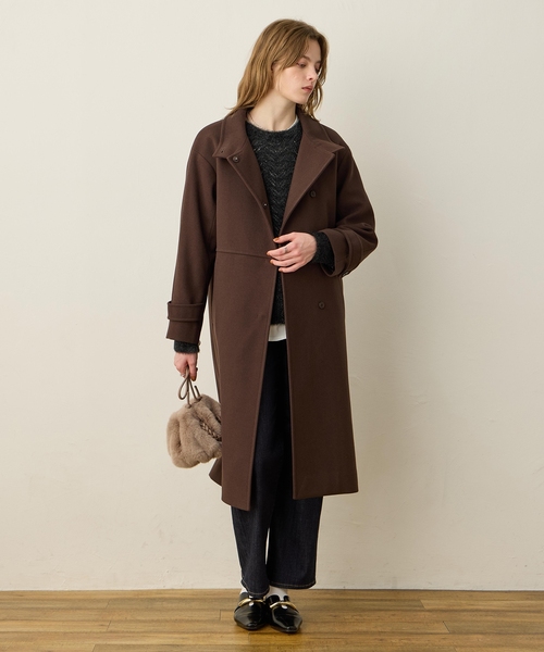 LE SOUK HOLIDAY（ルスークホリデー） コート アウター スタンドカラー