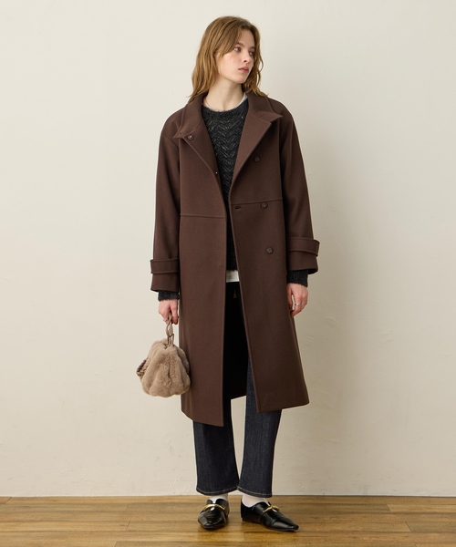 LE SOUK HOLIDAY（ルスークホリデー） コート アウター スタンドカラー