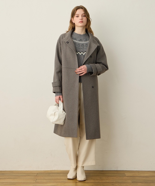 LE SOUK HOLIDAY（ルスークホリデー） コート アウター スタンドカラー