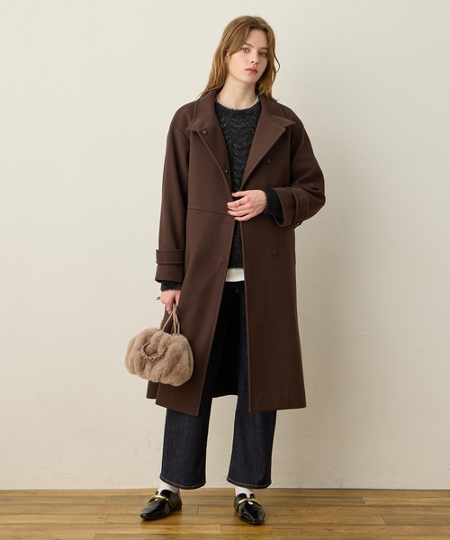 LE SOUK HOLIDAY（ルスークホリデー） コート アウター スタンドカラー