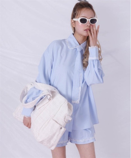 Fickle Bebe（フィクルベベ） ショルダーバッグ バッグ BIGツイード