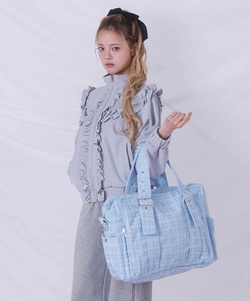 Fickle Bebe（フィクルベベ） ショルダーバッグ バッグ BIGツイード