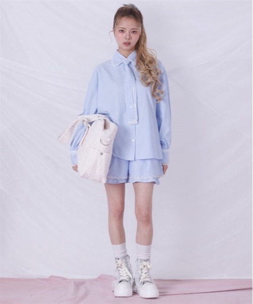 Fickle Bebe（フィクルベベ） ショルダーバッグ バッグ BIGツイード