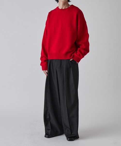 Lui’s BIGニットポロ Lui's（ルイス）の「BIGニットポロ（ニット/セーター）」 - WEAR
