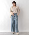 「GLOBAL WORK」 半袖カットソー L...の詳細画像5