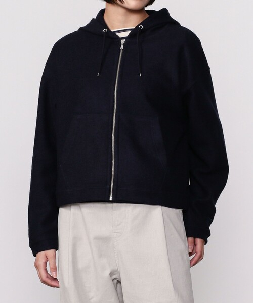 ORCIVAL（オーシバル） ジップアップパーカー 1 グレー レディース