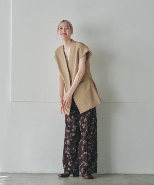 TODAYFUL 「TODAYFUL」 ベスト 38inch ブラック レディース : ZOZOTOWN