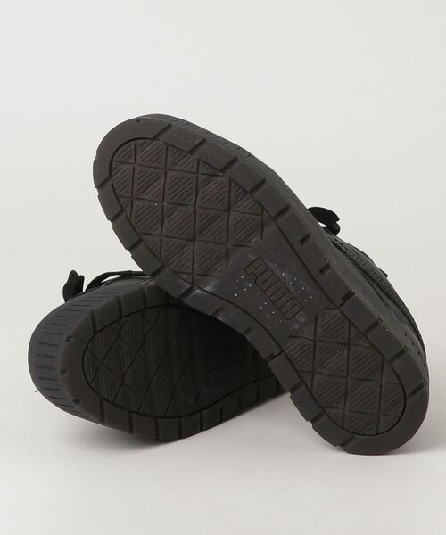 「PUMA」 ローカットスニーカー 24cm ブラック レディース_画像3