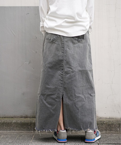 「surt」 デニムスカート MEDIUM インディゴブルー レディース_画像4