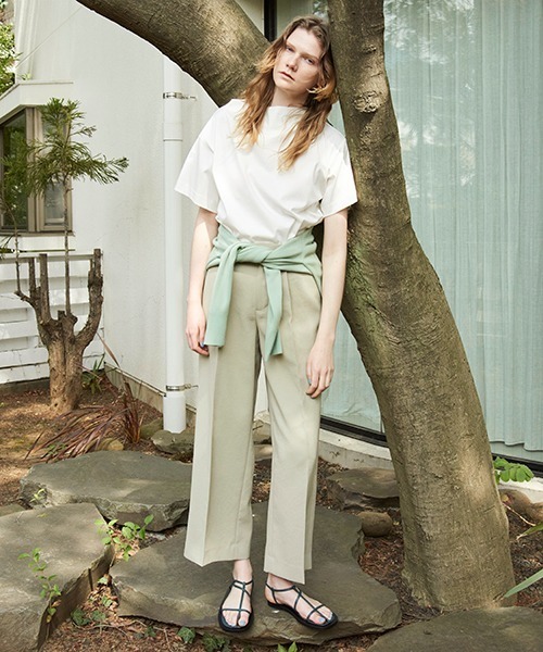 「Mila Owen」 ニットカーディガン 0 グリーン レディース_画像4