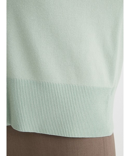 「Mila Owen」 ニットカーディガン 0 グリーン レディース_画像10